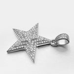 STARBOY - Pendentif Étoile Moissanite